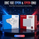 DBC 1GE EPON ONU Gigabit Ethernet Fiber Optic ONU for FTTH Broadband Internet