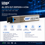 Litex EPON SFP PX20+++ – High Performance Fiber Module for Stable EPON Networks