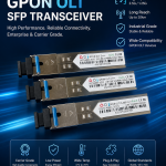 GPON OLT SFP C+++ Module 2.5G/1.25G 20KM SC | Class C+++ Optical Transceiver for OLT (1490nm/1310nm)