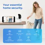 IMILAB C21 2.5K Pan & Tilt Portable WiFi Camera | 360° Indoor Security Camera with AI Human Detection, Night Vision, 2-Way Audio & Mi Home App