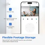 IMILAB C21 2.5K Pan & Tilt Portable WiFi Camera | 360° Indoor Security Camera with AI Human Detection, Night Vision, 2-Way Audio & Mi Home App